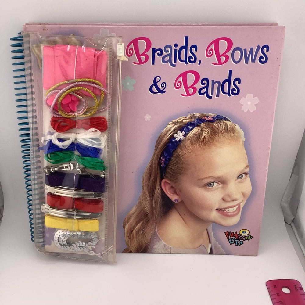 New Vtg Braids, Bows, and Bands Book Instuctional
